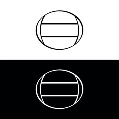 Obraz premium Circle vector logo template illustration