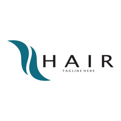 Hair treatment logo hair transplantation logo,removal logo vector image design illustration