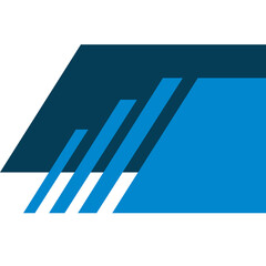 Geometric Business Footer