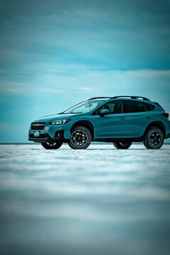 Subaru Crosstrek Salt Flats Car In The Wilderness