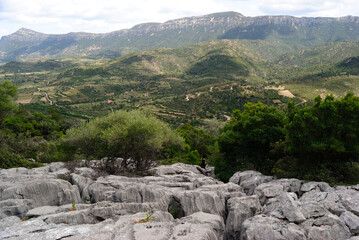 Il sentiero dal cuile Sos Mojos alla valle di Surtana