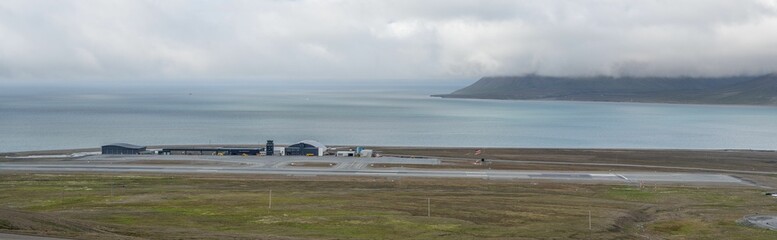 Fototapeta na wymiar Beautiful arctic landscape in Svalbard, Norway