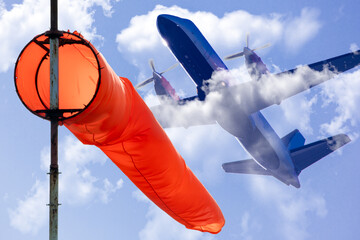 Airport Windsocks, weather conditions, measurement, Civil aviation is non-military, non-state...