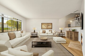 Contemporary living room