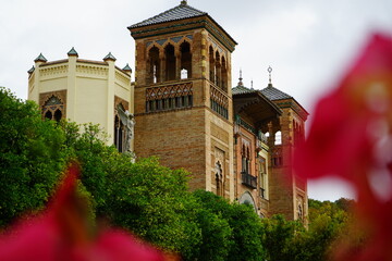 Museo Arqueológico Provincial in Maria Luisa gardens, Seville, Andalucia, Spain