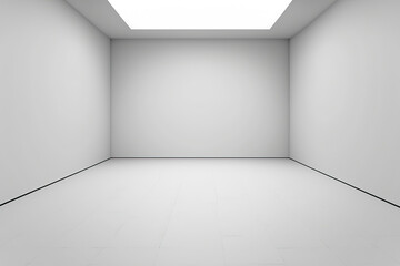 empty white room,empty white room with wall