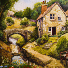 English Countryside (Generative Art)