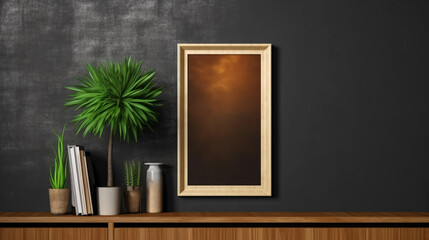 Frame on the wall