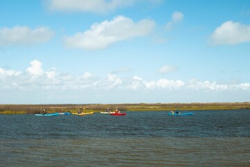 Kayaking in The Corpus Christi in Mirador, Texas, US