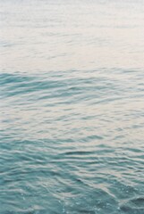 Beautiful shot of calm blue waves