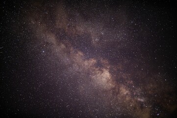 Fototapeta na wymiar View of blissful Milky Way in the sky