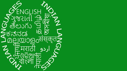 Different languages in India