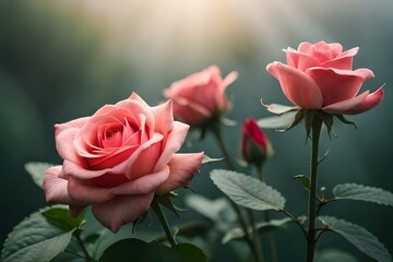 pink rose generative ai technology
