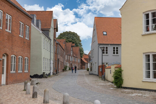 Walking in Tønder's streets, Tønder is a Danish city located in Southern Jutland. The town has 7,787 inhabitants and is Tønder municipality's administrative centre. Denmark