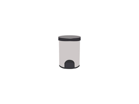 Bin Vector Illustration Isolated on White Stock Vector - Illustration. bin  vector EPS illustrations and images.