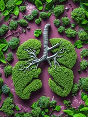 ecological lungs made of nature