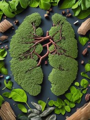 ecological lungs made of nature