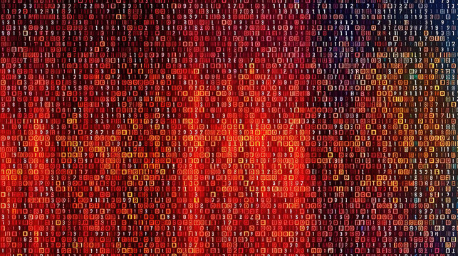 a pixel inspired matrix wallpaper, ai generated image