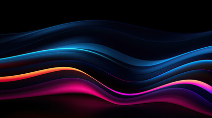 abstract dark colorful background by AI