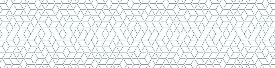 Obraz na płótnie Canvas Hexagonal Maze pattern abstract illustration