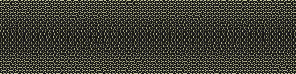  Hexagonal Maze pattern abstract illustration