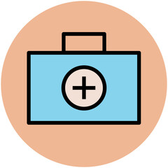 Fitness and Health Colored Vector Icons