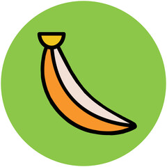 Check this flat rounded icon of peas