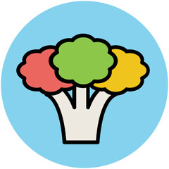 Fruits and Vegetables Vector