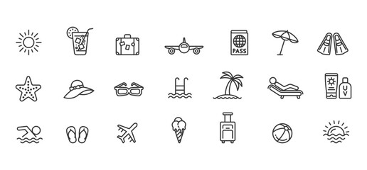 summer icons