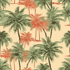 Seamless Colorful Hawaii Palms Pattern.

Seamless pattern of Hawaii Palms in colorful style. Add color to your digital project with our pattern!