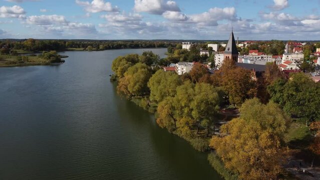 Beautiful daytime view of Sztum, Poland