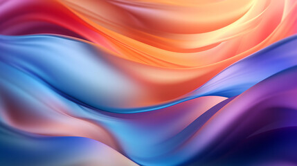 abstract beautiful multi-colored background with delicate lines, generated by AI