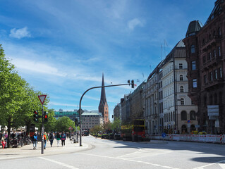 City view of Hamburg
