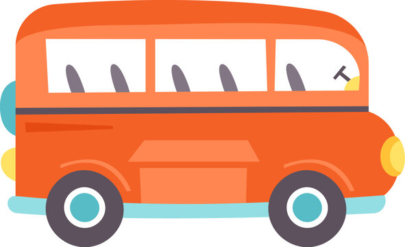 Cartoon Passenger Bus
