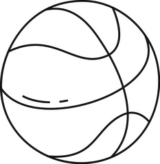 Basketball Ball Linear