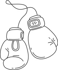 Boxing Gloves Linear