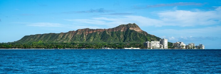 Diamond Head from Mamala Bay