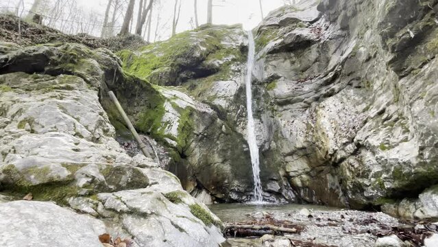 Kesselbach Waterfalls  in Bavaria, Germany