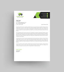 Moving Service Business style letter head templates for your project design, Vector illustration.
