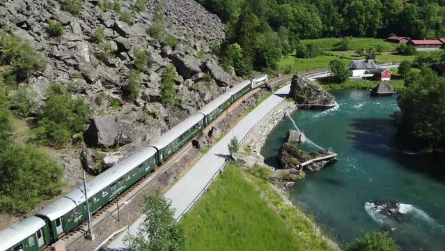 Flamsbana - Flam Railway - Norway