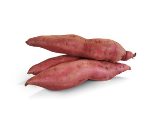 sweet potato isolated  PNG transparent