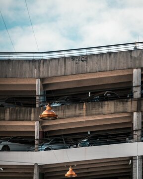 Car Parking Deck In Bordeaux