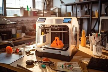   3D Printer  - made with Generative Ai	