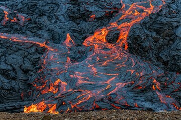 Kilauea shield volcano in Hawaii