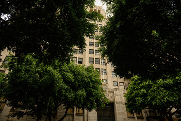 Downtown Los Angeles in the June Gloom