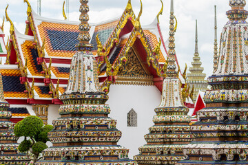 Grande Palácio Real Phra Borom Maha Ratcha Wang Templos em Bangkok