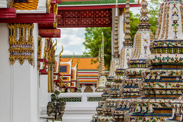 Grande Palácio Real Phra Borom Maha Ratcha Wang Templos em Bangkok