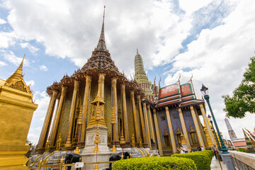 Grande Palácio Real Phra Borom Maha Ratcha Wang Templos em Bangkok