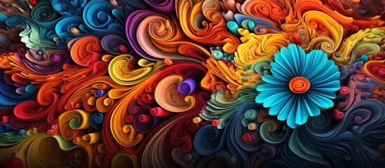 A beautiful colorful background. Fantasy context. Illusion. Happy. Dreammy, Wonderland. Create with generative ai.