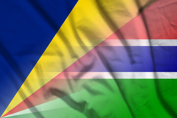 Seychelles and Gambia national flag transborder contract GMB SYC